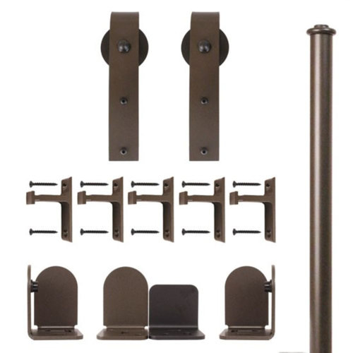 Oil Rubbed Bronze Barn Door Hardware You'll Love Wayfair